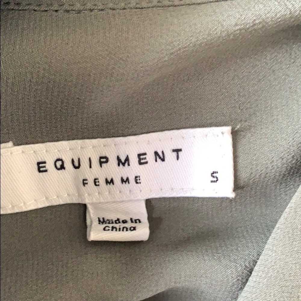 Silk Button Down - image 7